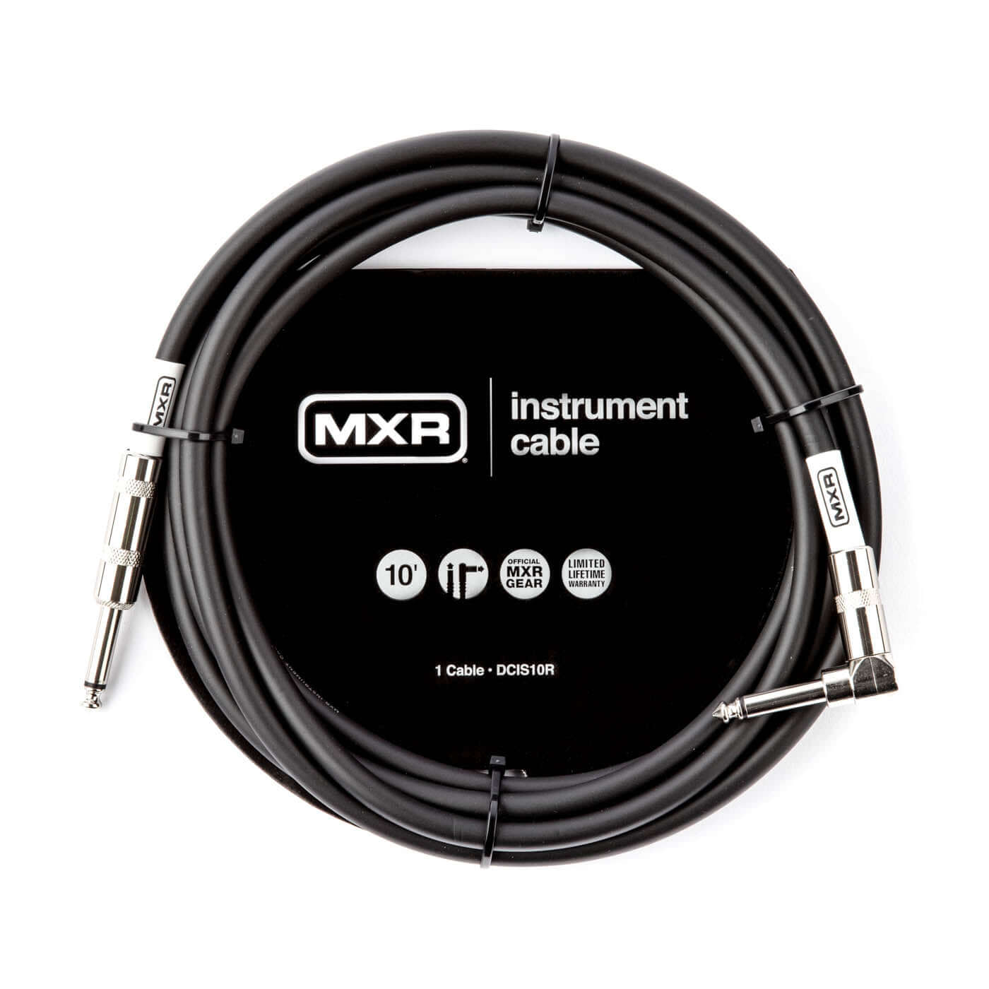 MXR 10' Guitar Lead -Right Angle to Straight