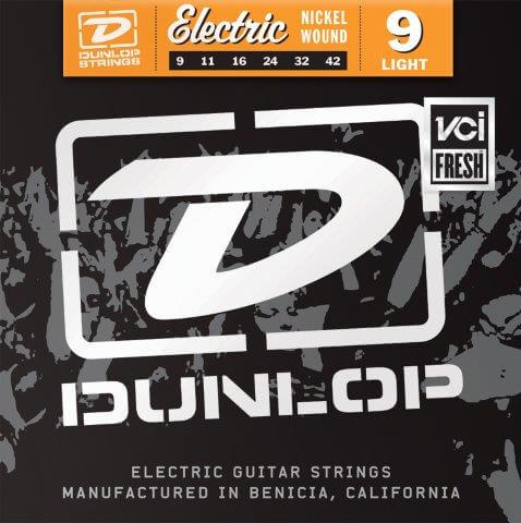 DUNLOP ELECTRIC GTR STR SET 09/42 N/P-ST LT