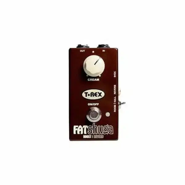 T-REX Fat Shuga Boost and  Reverb Pedal