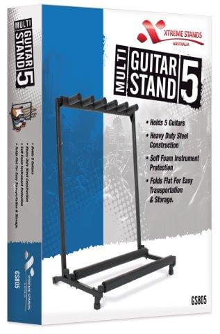 XTREME Multi Rack Stand - 5 Guitars