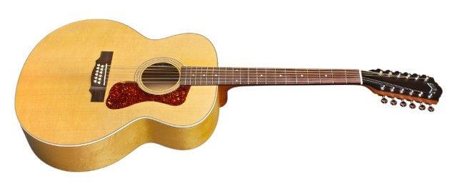 GUILD F-2512E Maple Jumbo 12-String Acoustic / Electric Guitar
