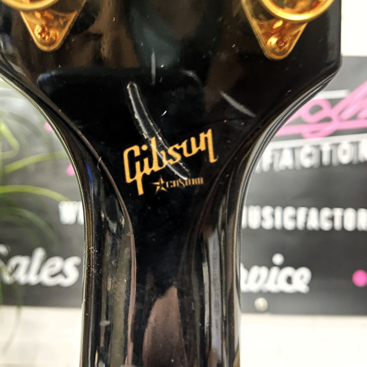 GIBSON Les Paul Custom 2012 -Black Pre Loved Electric Guitar