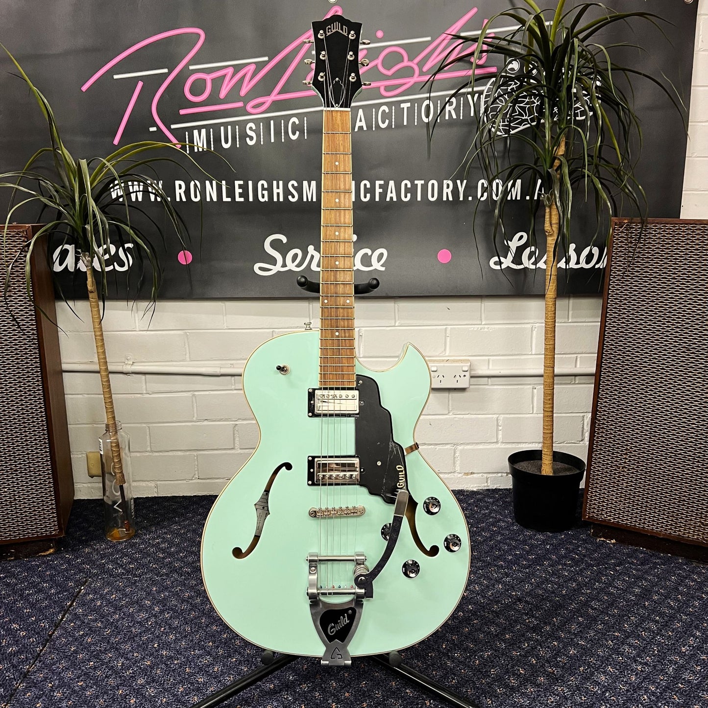 Guild Starfire I SC Seafoam Green Electric Guitar