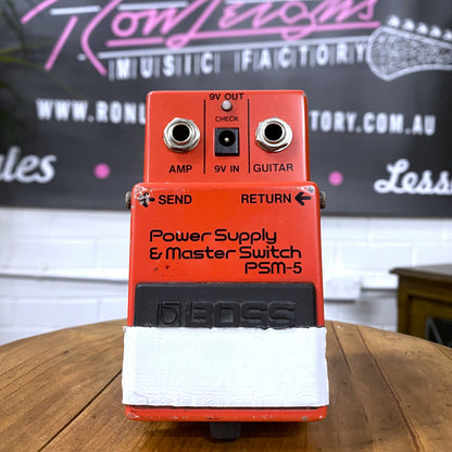 BOSS PSM-5 Power Supply & Master Switch Owned & Signed by Tommy Emmanuel
