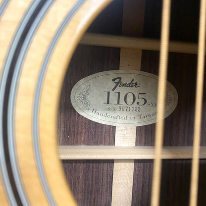 Fender 1105SXE Acoustic-Electric (Made in Taiwan) – Owned by Tommy Emmanuel