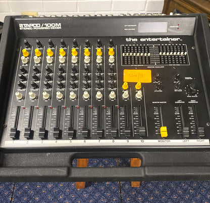 EV Tapco 100M Powered Mixing Desk Owned by Tommy Emmanuel