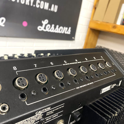 EV Tapco 100M Powered Mixing Desk Owned by Tommy Emmanuel