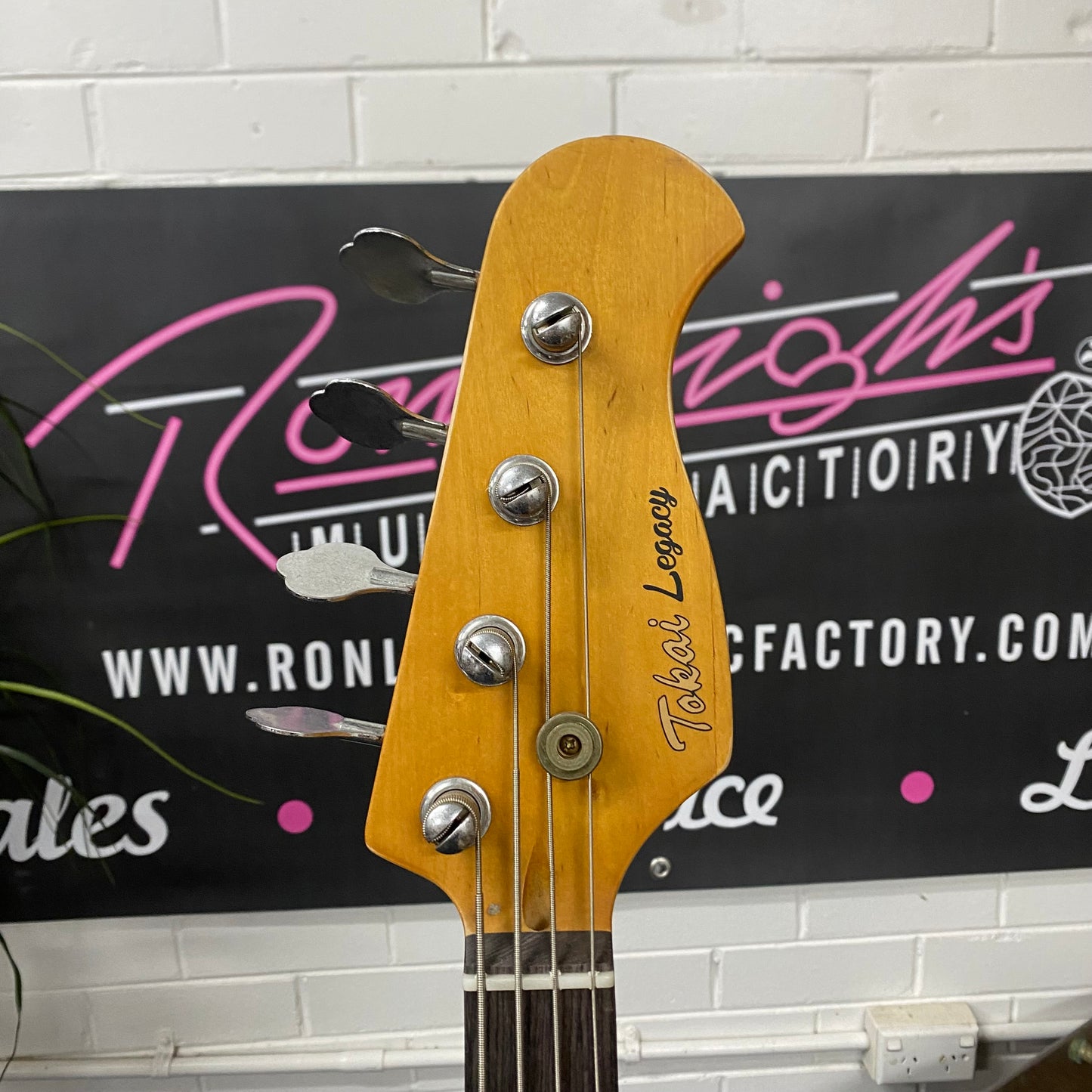 TOKAI 'Legacy Series' JB-Style Electric Bass - Black