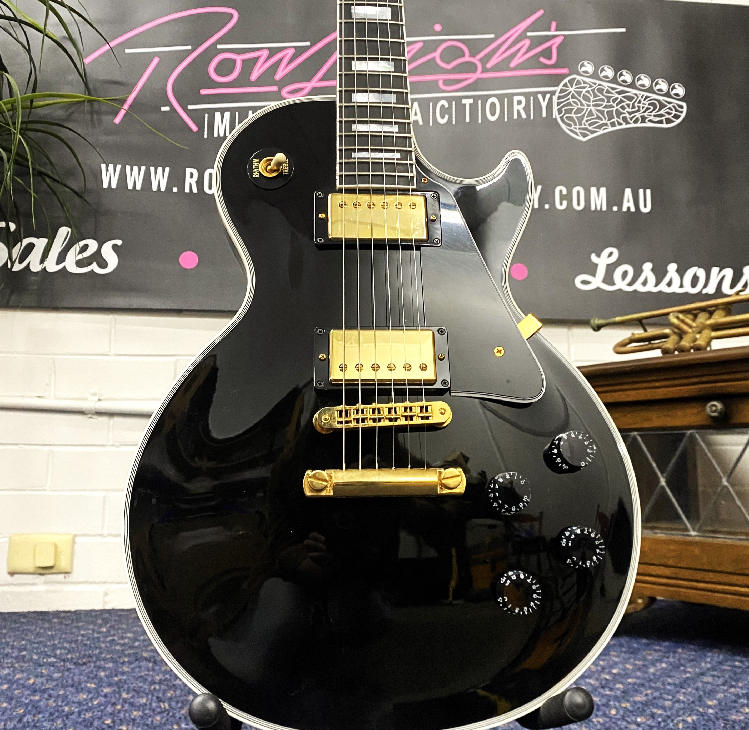 Gibson Les Paul Custom 2012 -Black Pre Loved Electric Guitar