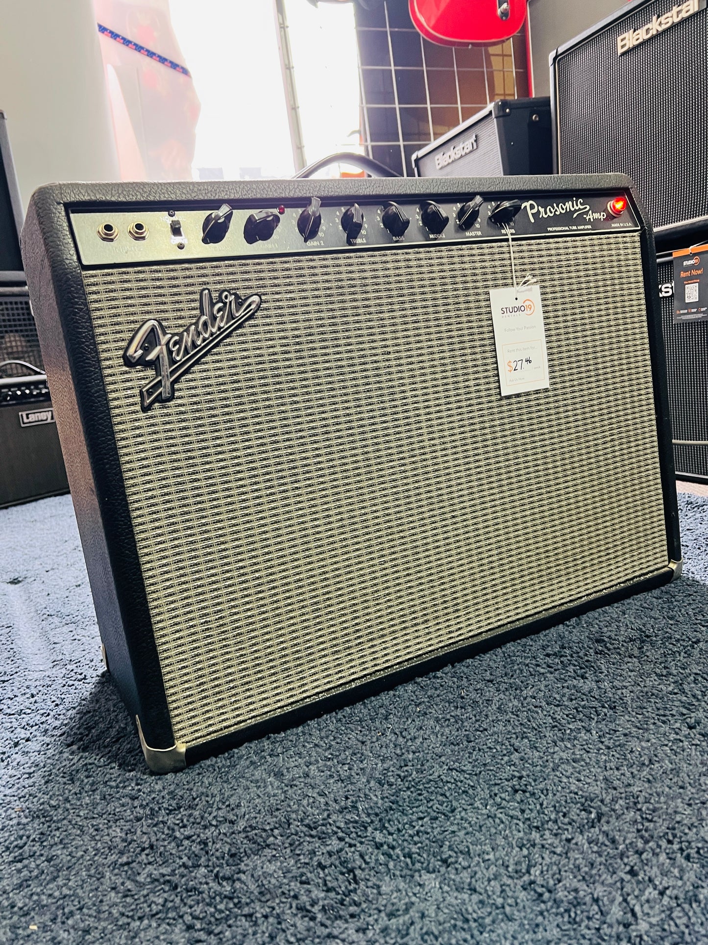 Fender Prosonic Combo Amplifier USA 1998 to 1999 Custom Shop Dual Celestion Speaskers