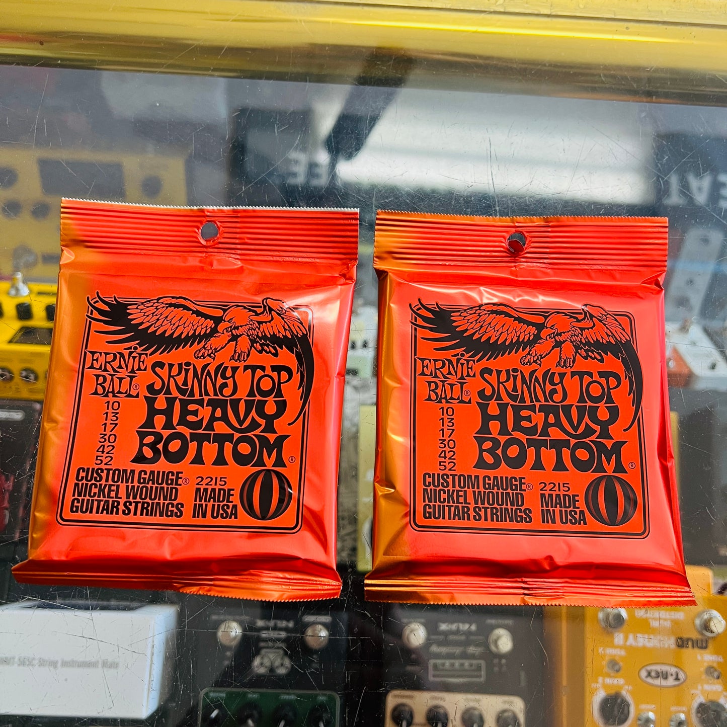 2 Pack - ERNIE BALL 'Burly Slinky' Electric Guitar Strings SET 11/52