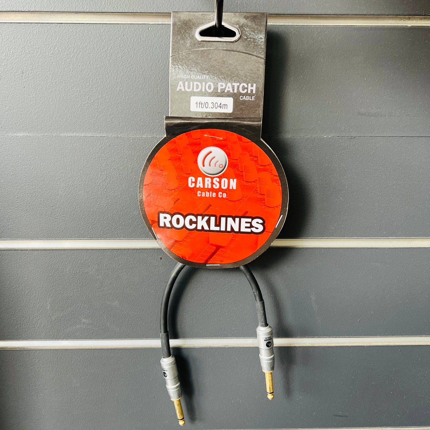 Carson Rocklines Patch Cable Jack to Jack