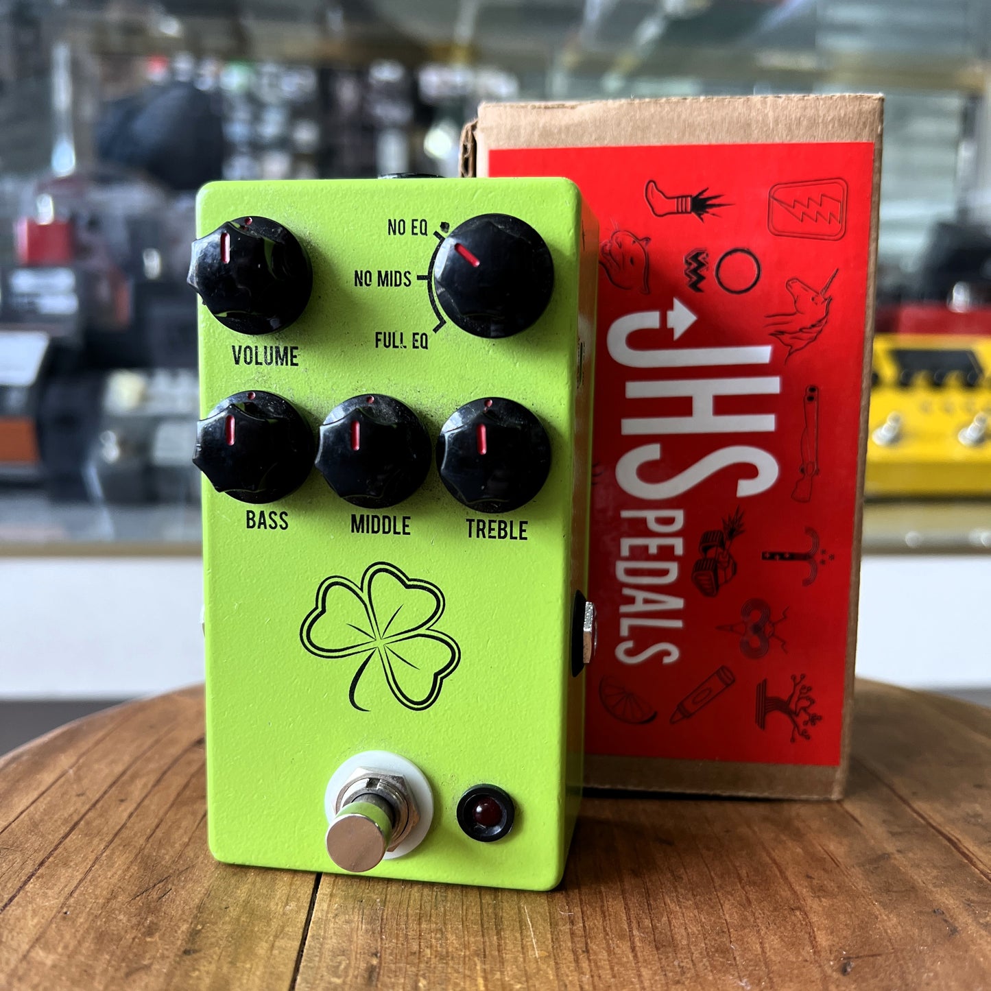 JHS Clover Preamp/EQ Effects Pedal (Pre Loved)