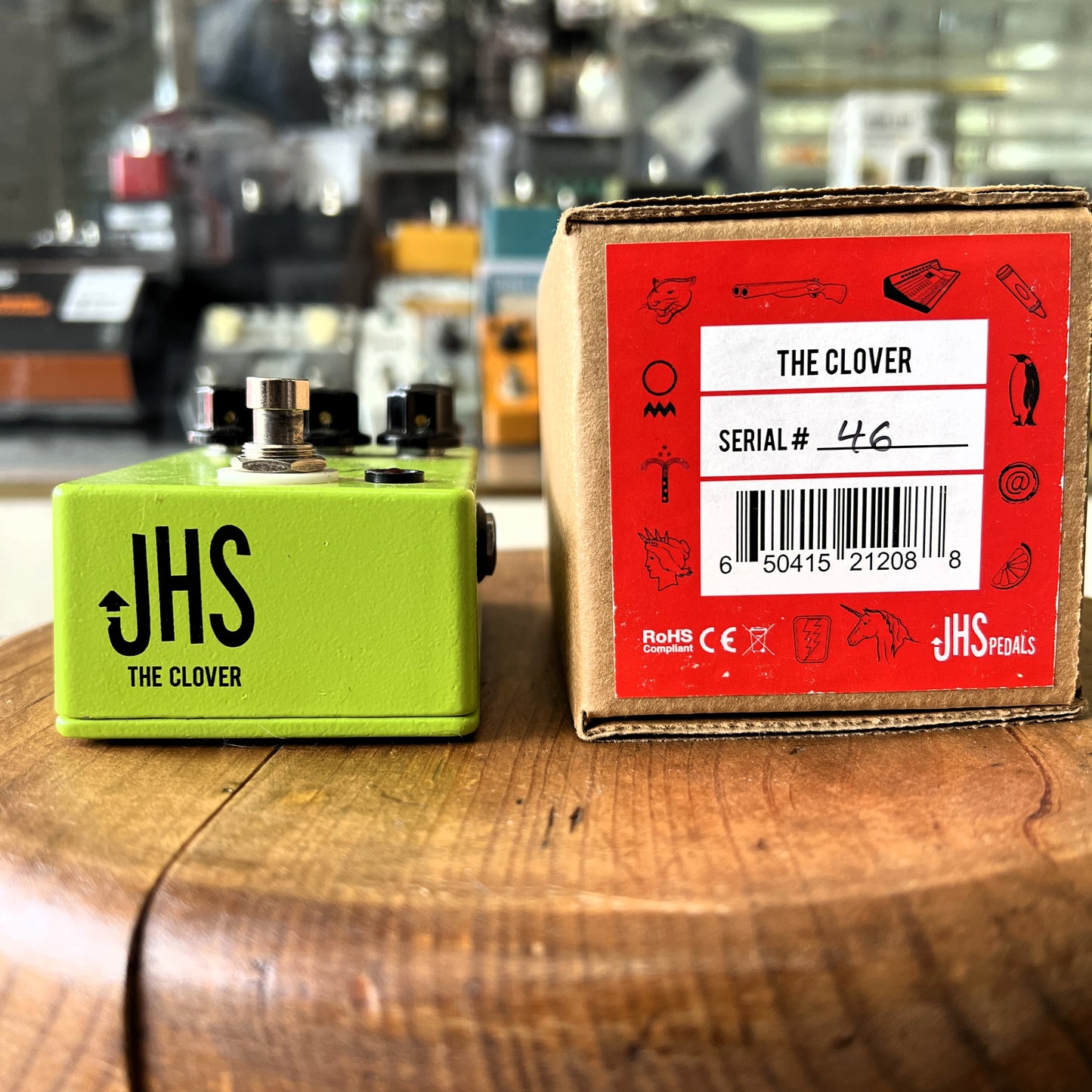 JHS Clover Preamp/EQ Effects Pedal (Pre Loved)