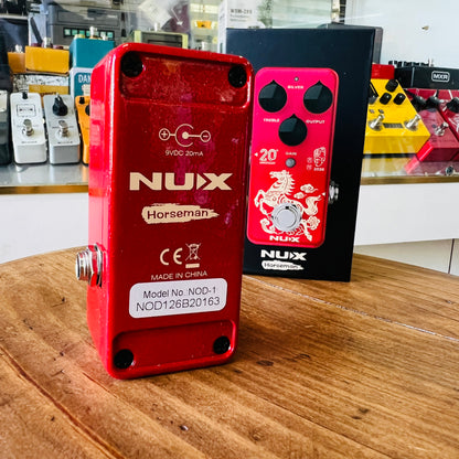 NUX 20th Anniversary Limited Edition Horseman Overdrive Pedal For Electric Guitar