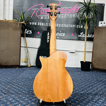 Kala Revelator Night Owl Mango Tenor Ukulele | Acoustic-Electric with Gig Bag