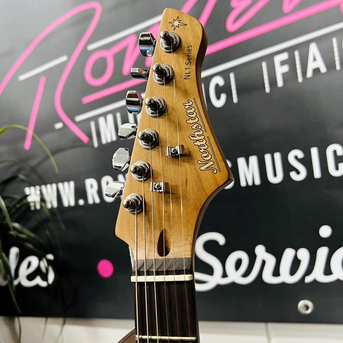 Northstar NL1-MC Electric Guitar – Morello Cherry