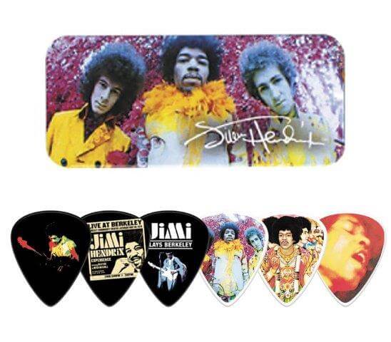 DUNLOP 12 Pk  HENDRIX R U EXPERIENCED Pick Tin