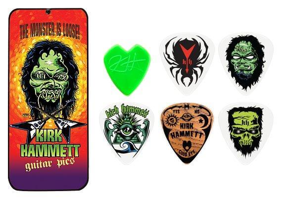 DUNLOP 6 Pk KIRK HAMMETT Pack Tin - Monster