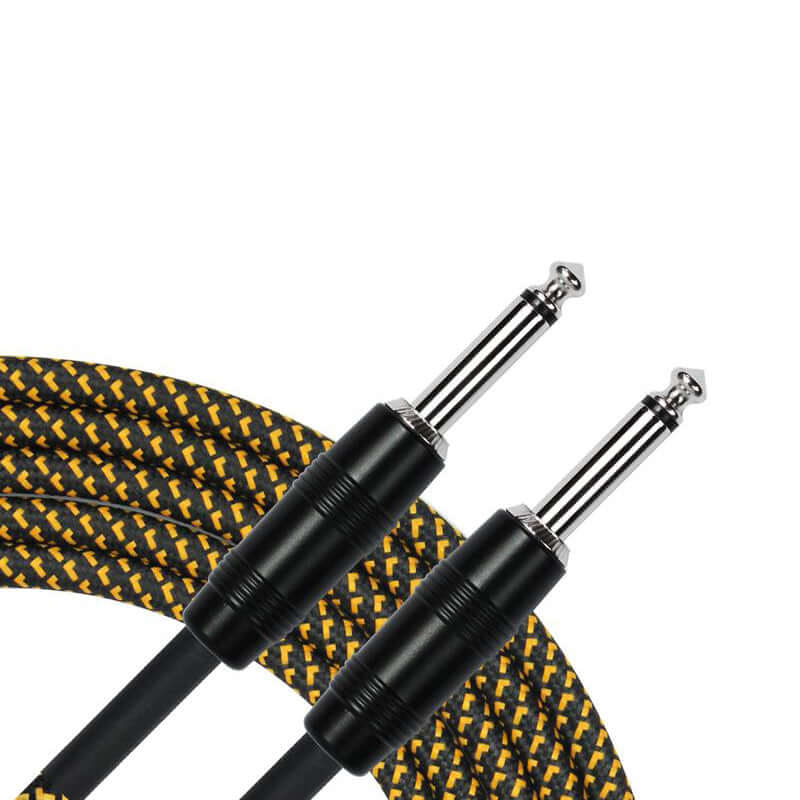 KIRLIN 20' Woven Guitar Lead - Tweed