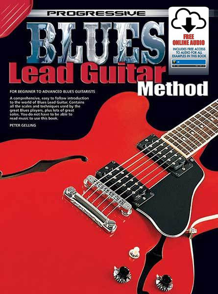 PROGRESSIVE Blues Lead Guitar Method - Book / OLA