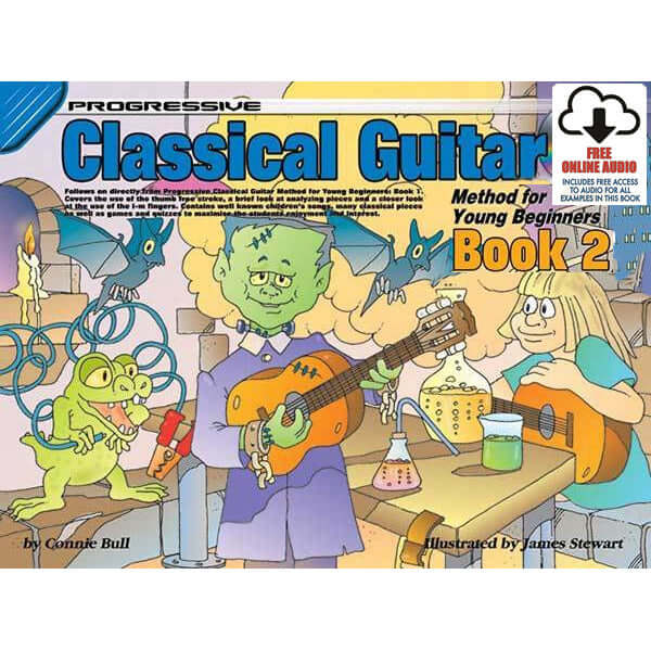 PROGRESSIVE  Classical Guitar Method For Young Beginners  - Book 2