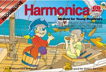 Progressive Harmonica for Young Beginners Book/C