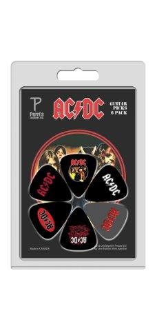 PERRIS 6 Pk AC/DC Licensed Guitar Picks