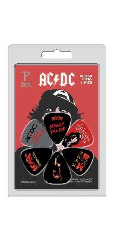 PERRIS  6 Pk AC/DC Licensed Guitar Picks