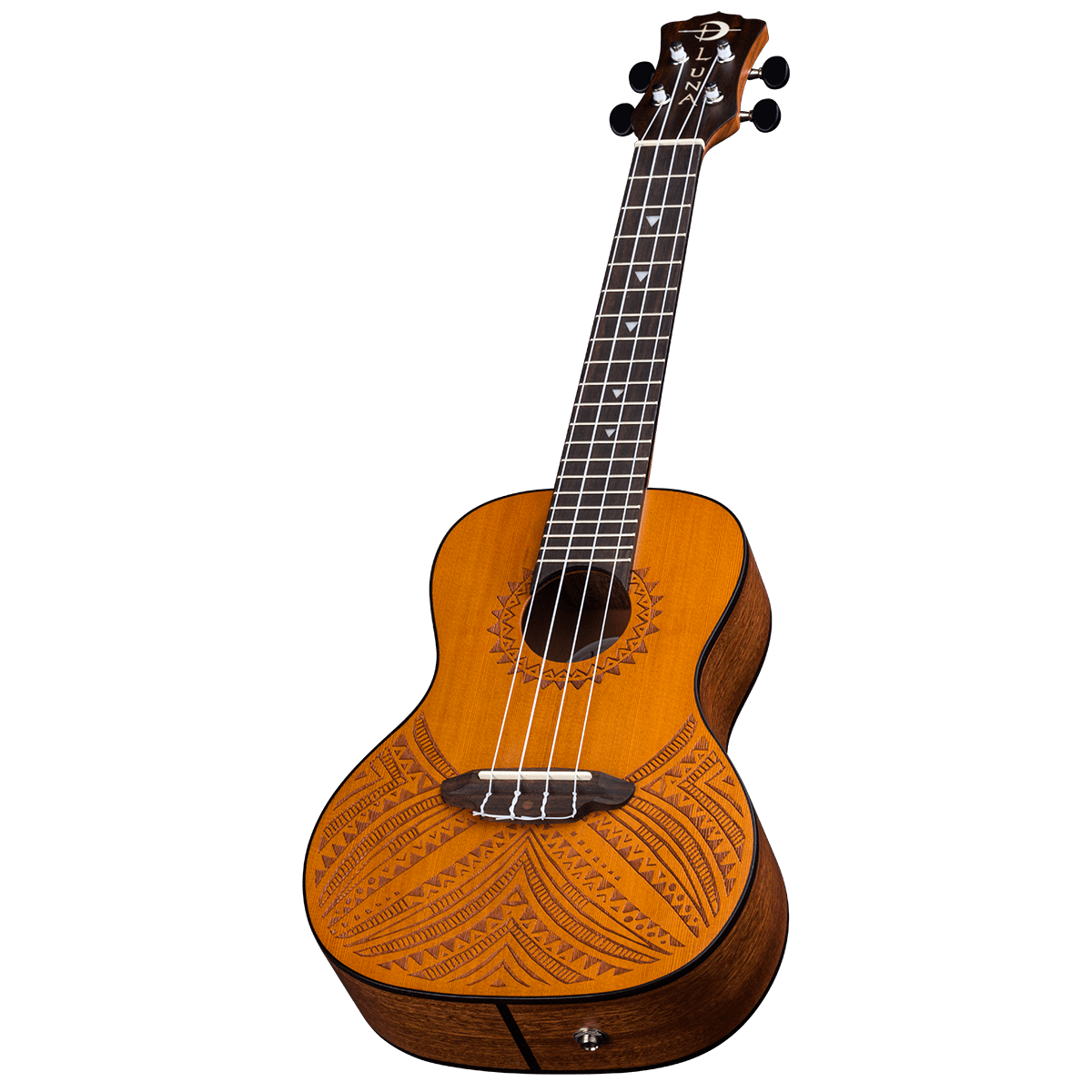 LUNA Tapa Cedar Ukulele -Concert