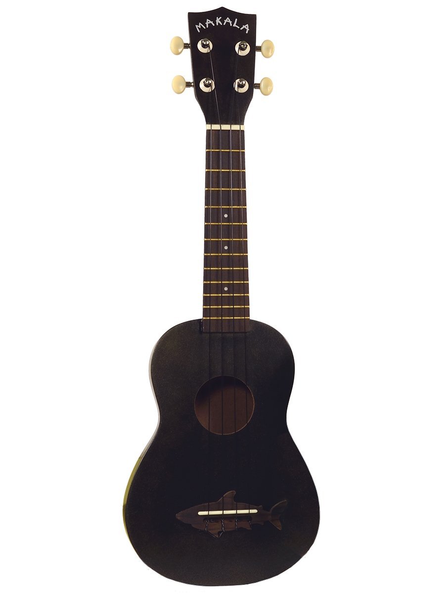 MAKALA Black Shark Ukulele - Soprano