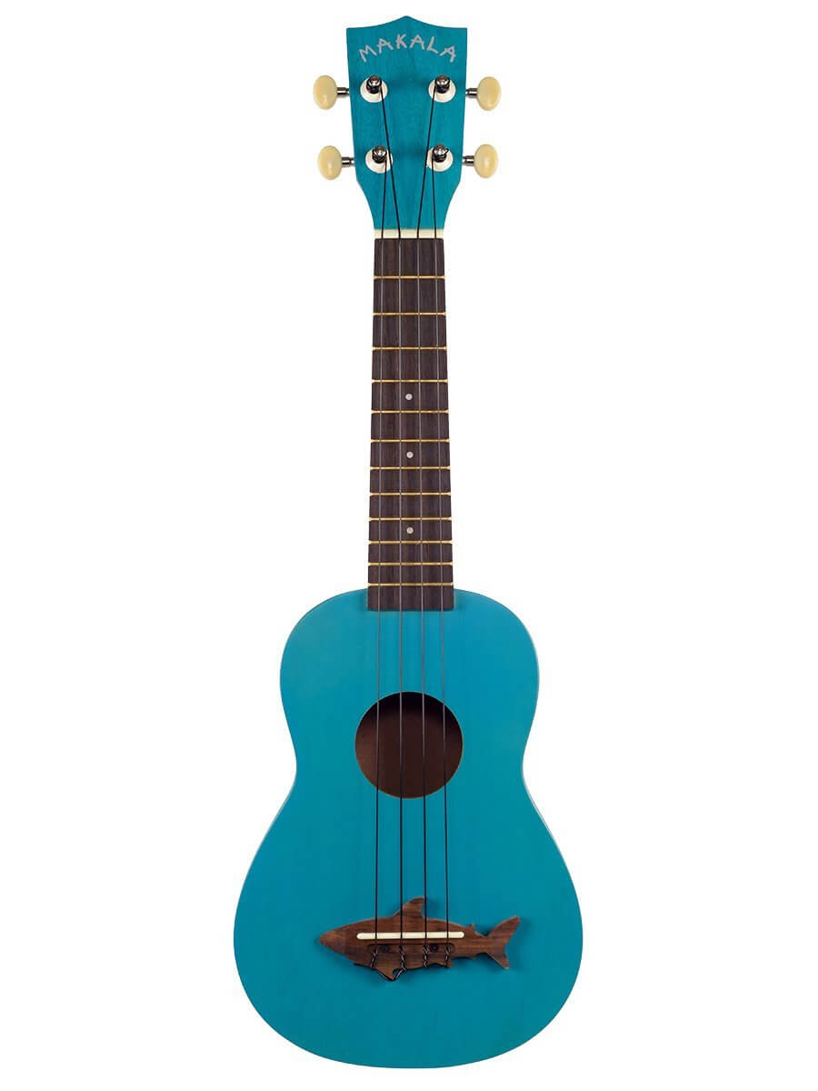 MAKALA Blue Shark Ukulele - Soprano