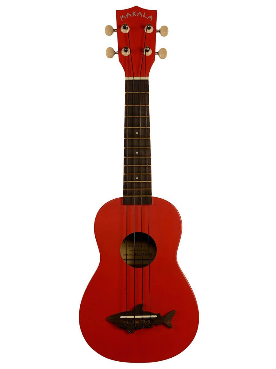 MAKALA Red Shark Ukulele - Soprano