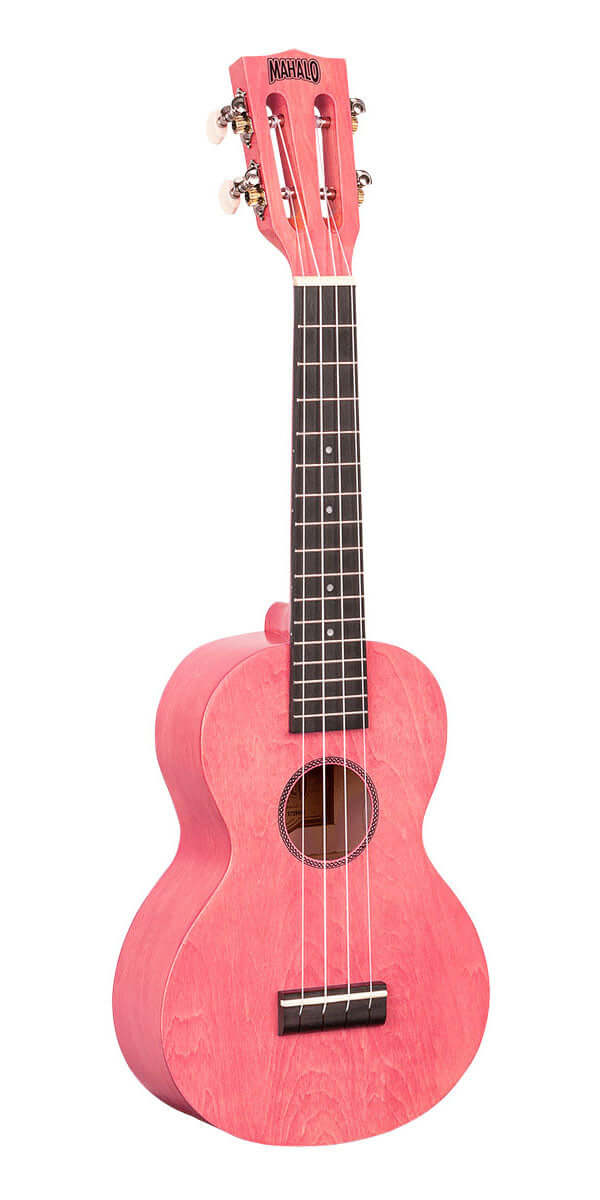 MAHALO Island Series Concert Ukulele - Coral Pink