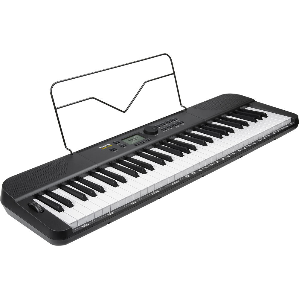 NU-X NEK-100 Portable 61-Note Keyboard in Black with Internal Rechargeable Battery