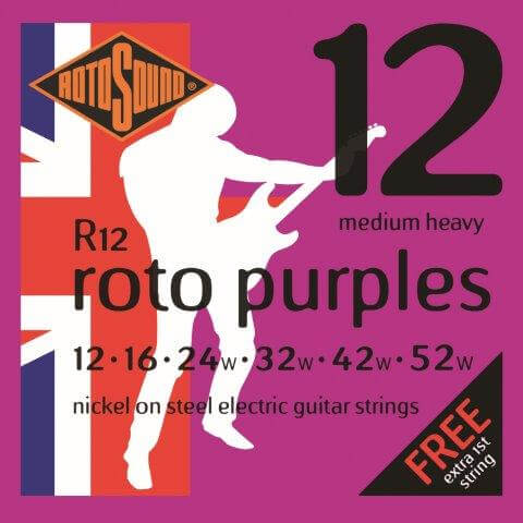 ROTOSOUND RT2 ROTO PURPLE ELECTRIC SET