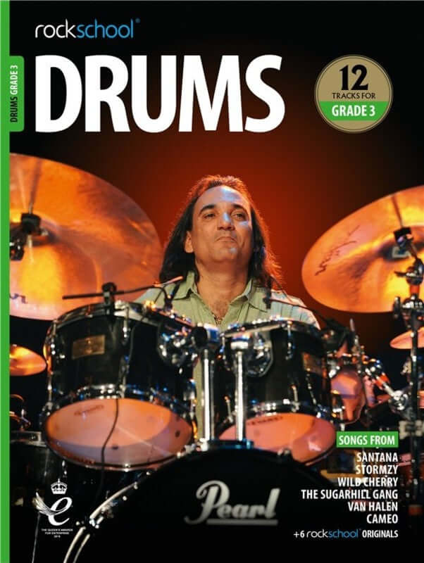 ROCKSCHOOL Drums Grade 3  ( 2018-2024)