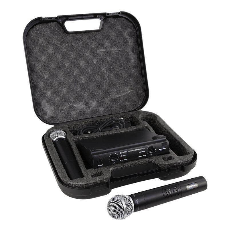 SOUNDART Twin Hand held Wireless Microphone Set