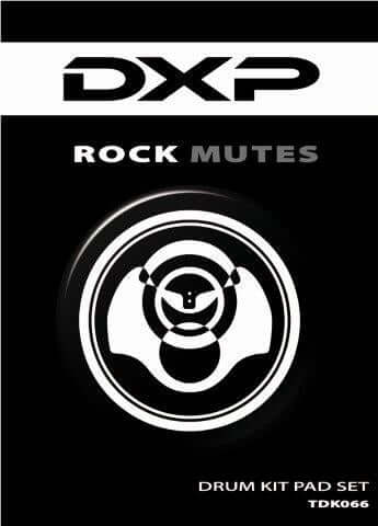 DXP ROCK KIT Soft Rubber Mute Pad Set - 12/13/14/16/20"