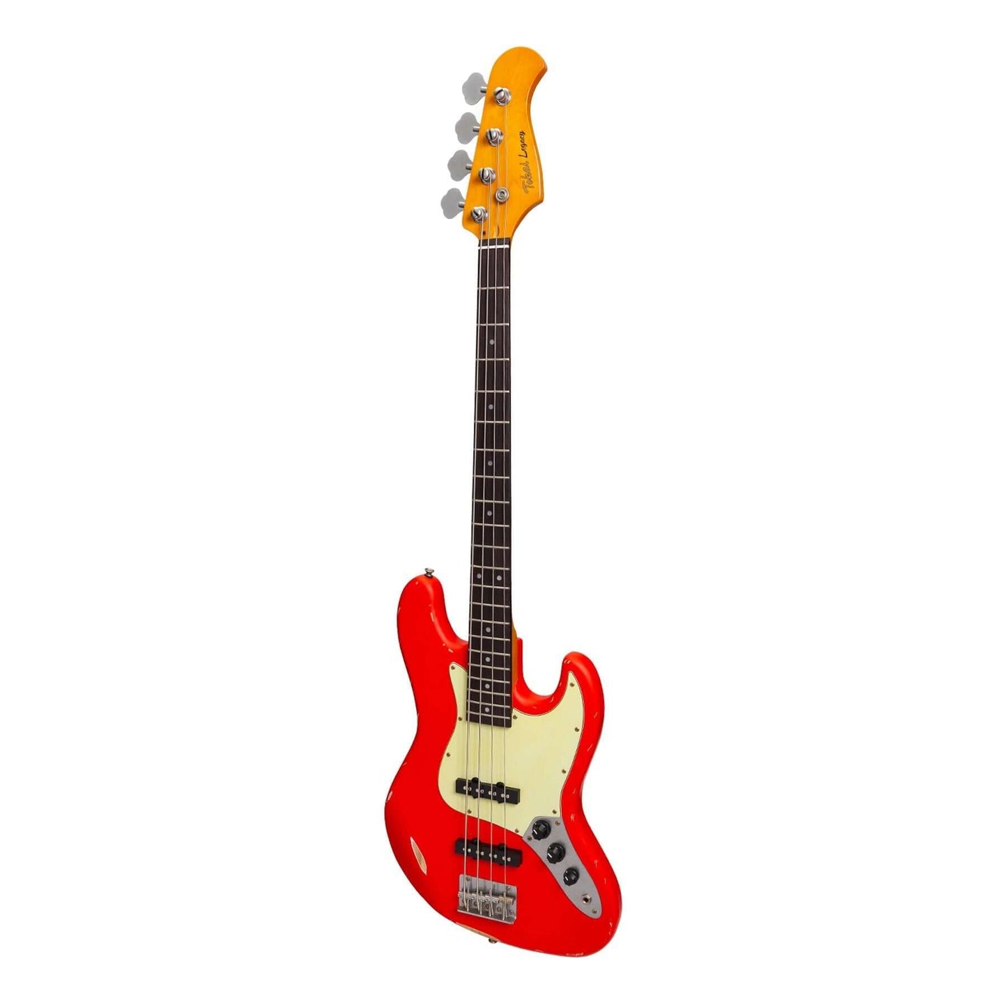TOKAI 'Legacy Series' JB-Style 'Relic' Electric Bass - Red