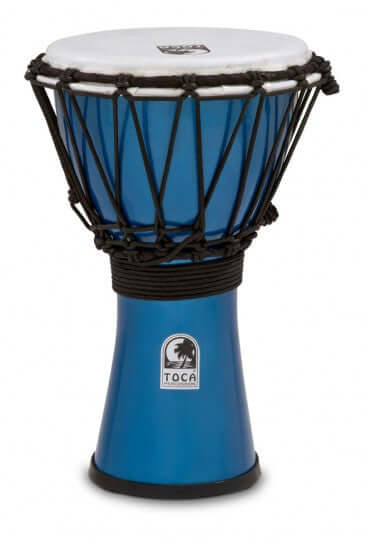 TOCA 07" Colour Djembe - Metallic Blue