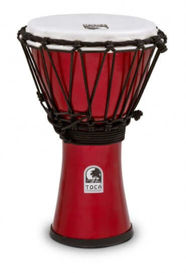 TOCA 07"  Colour Djembe - Metallic Red