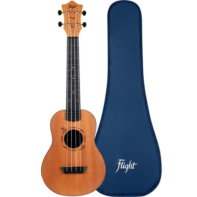 FLIGHT TUC-53 Mahogany Travel Ukulele - Concert