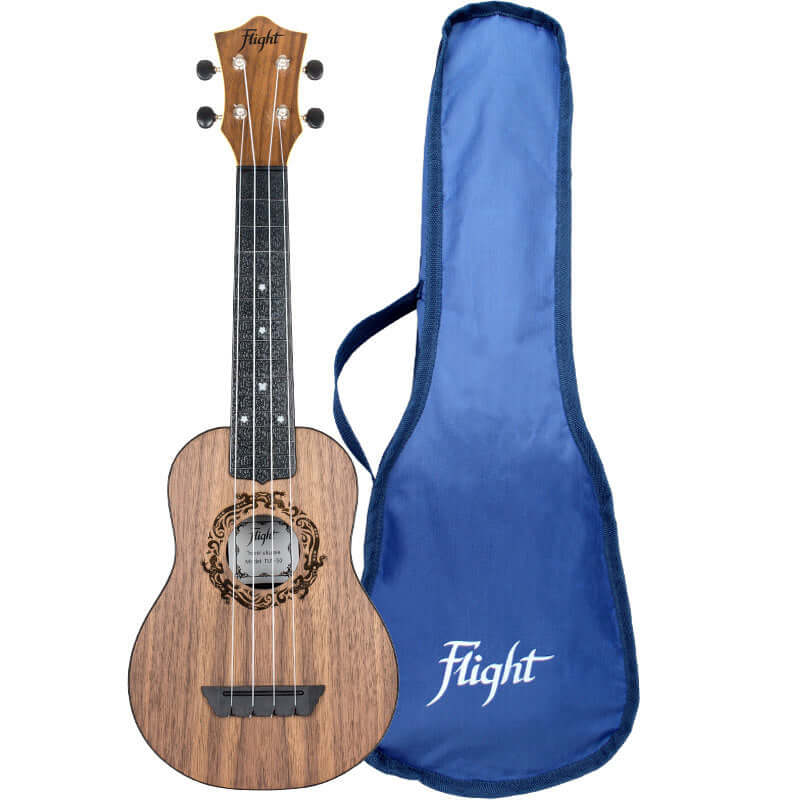 FLIGHT TUS50 ABS Travel Ukulele - Walnut