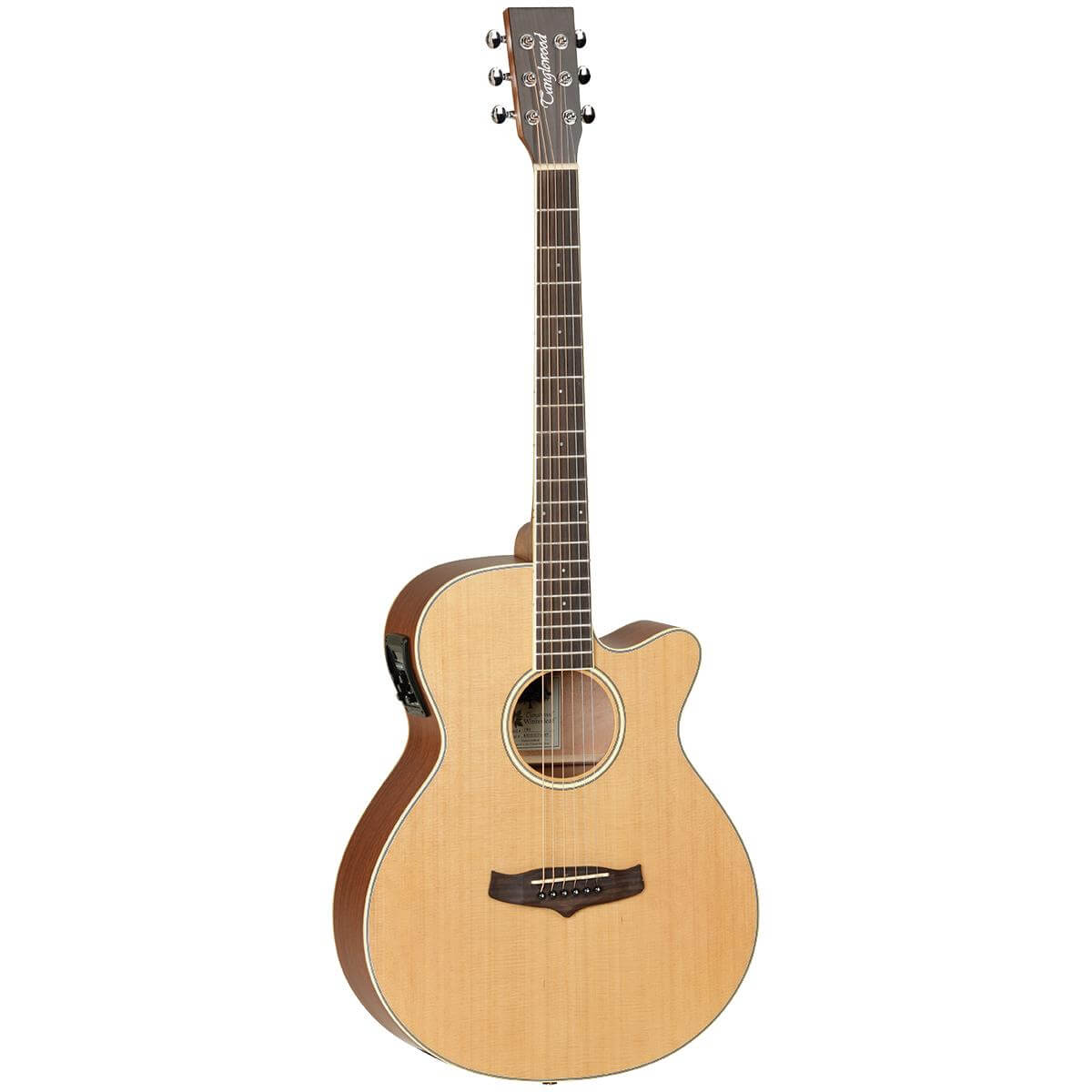 TANGLEWOOD Winterleaf  Cutaway Super Folk Acoustic / Electric Guitar