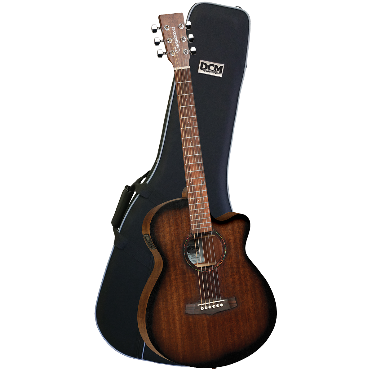TANGLEWOOD Crossroads Cutaway Super Folk Acoustic / Electric Guitar