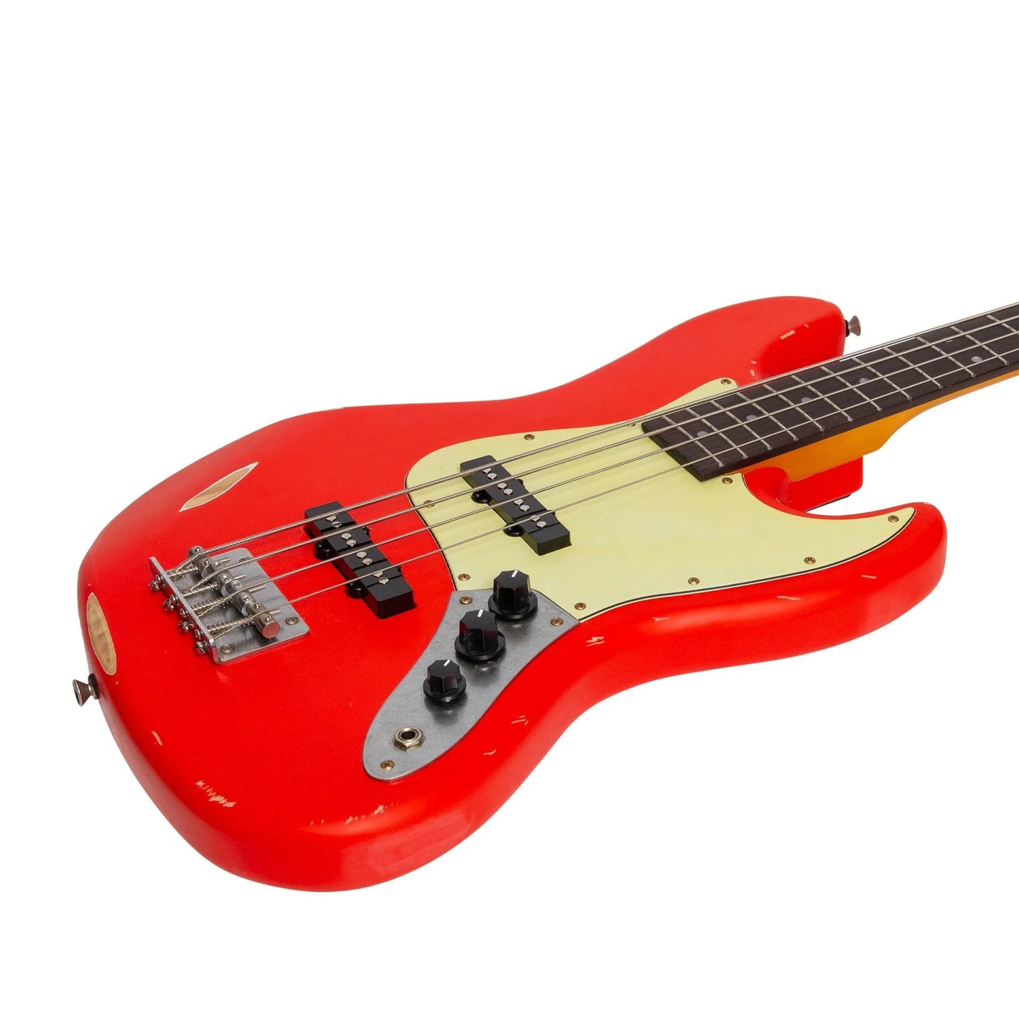 TOKAI 'Legacy Series' JB-Style 'Relic' Electric Bass - Red