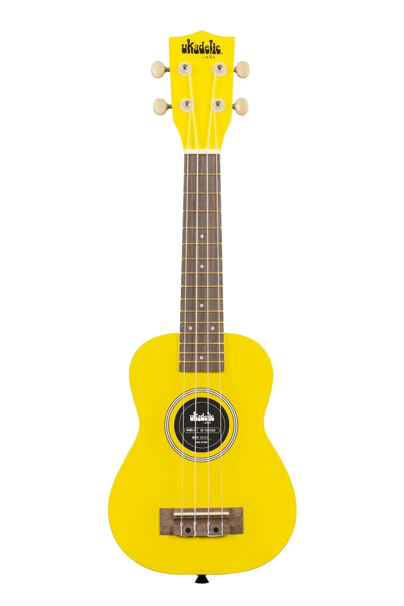 KALA Ukadelic Soprano Ukulele - Taxi Cab