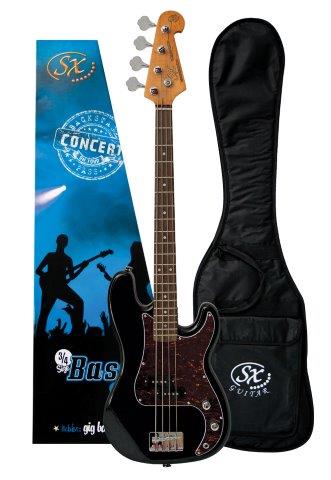 SX VEP34 Short Scale Bass - Black