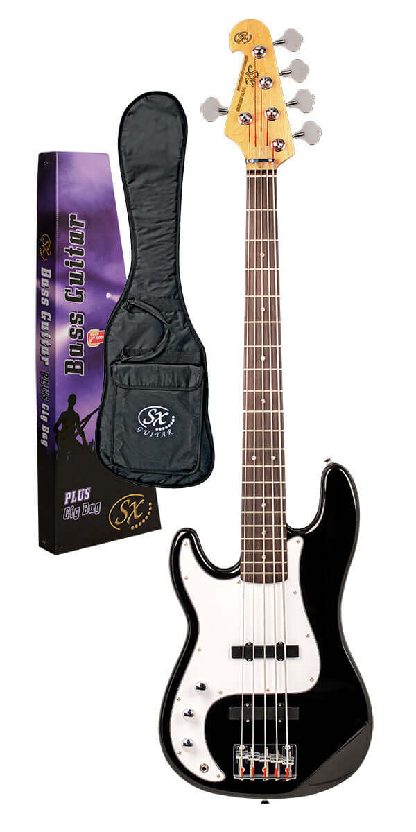 SX 5 String Bass  - Left Handed